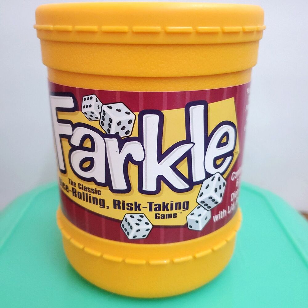 2008 FARKLE The Classic Dice-Rolling, Risk-Taking Party/Kid Game